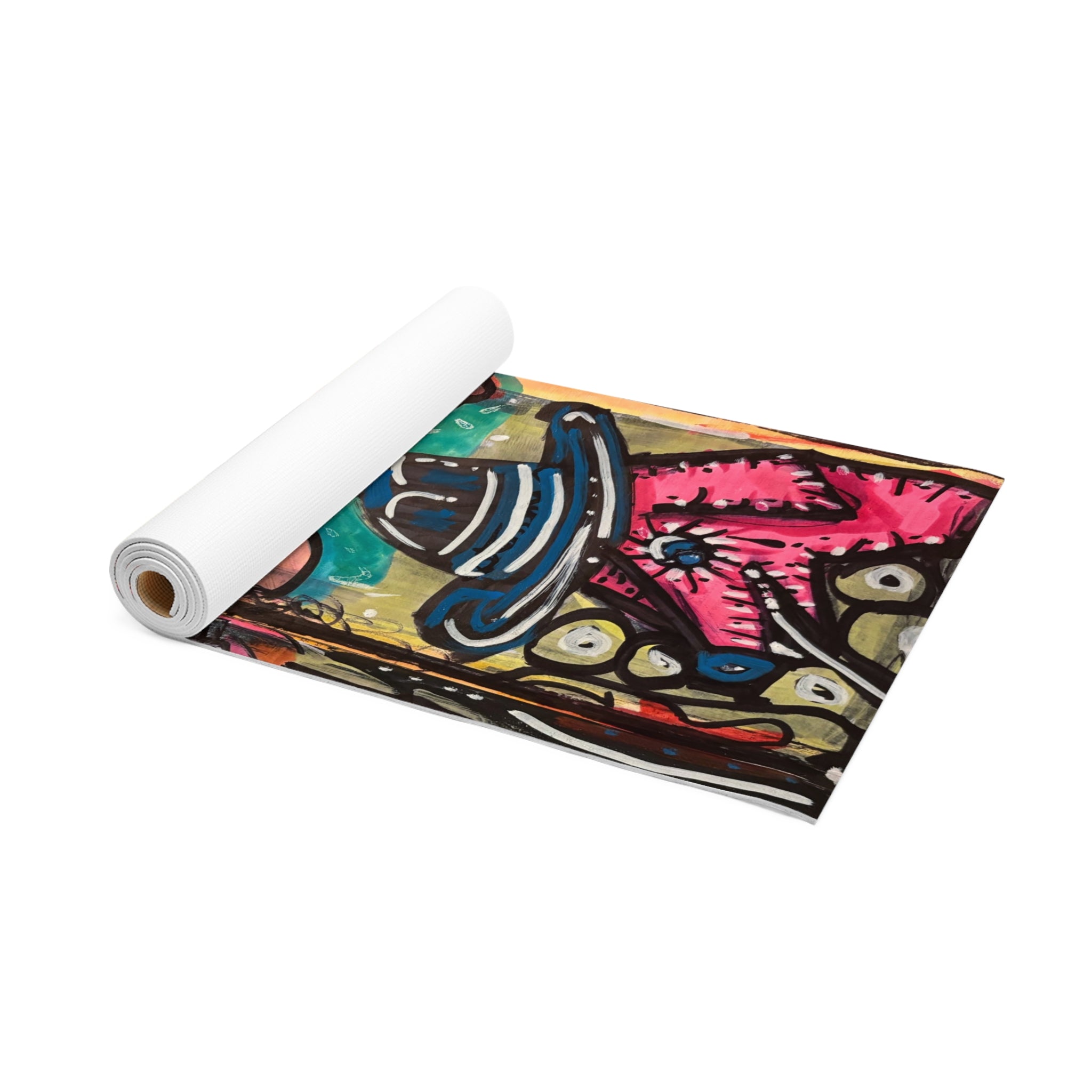 Foam Yoga Mat Hatdawg by CSHU