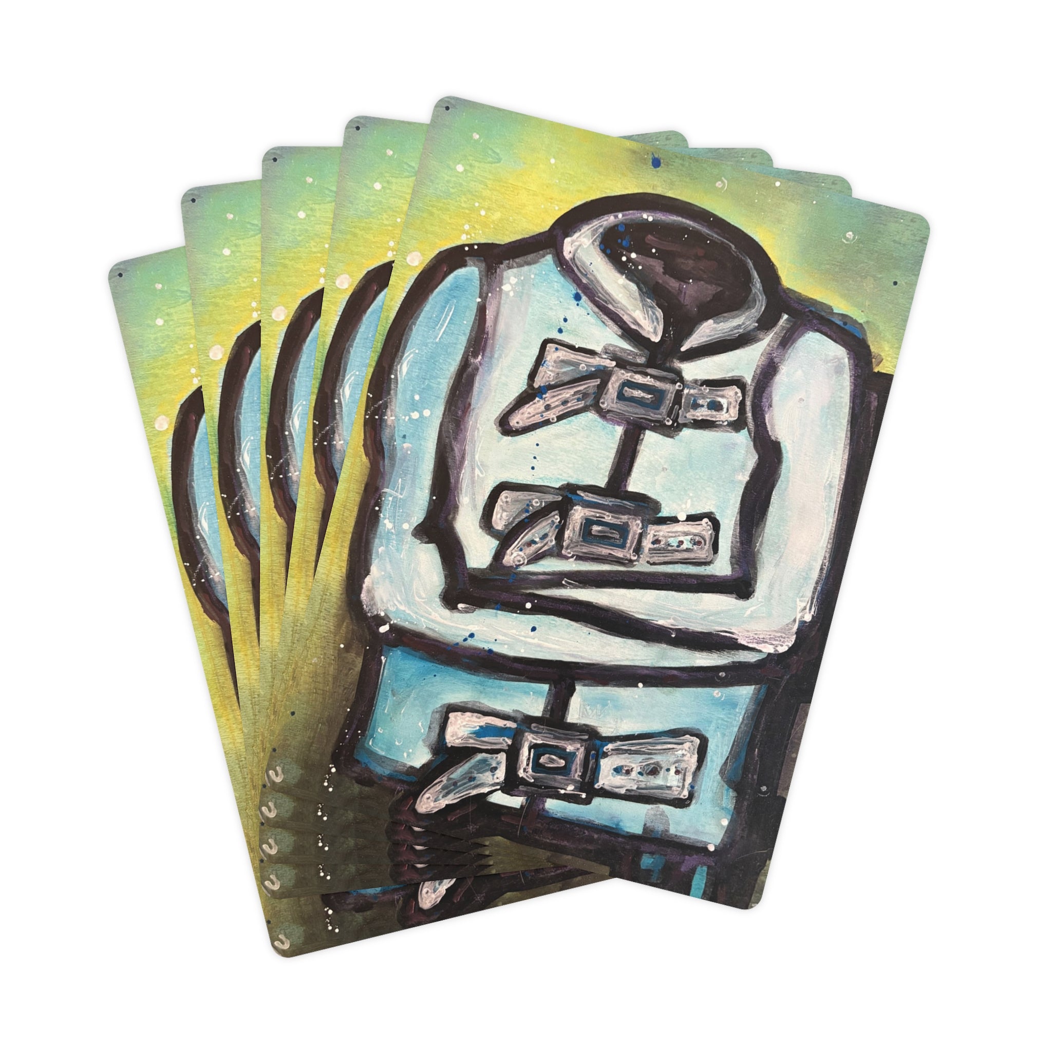 Poker Cards Straight Jacket by CSHU