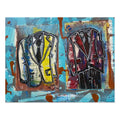MenSwear by CSHU Jigsaw Puzzle with Tin — Colorful Abstract Suits Puzzle Gift