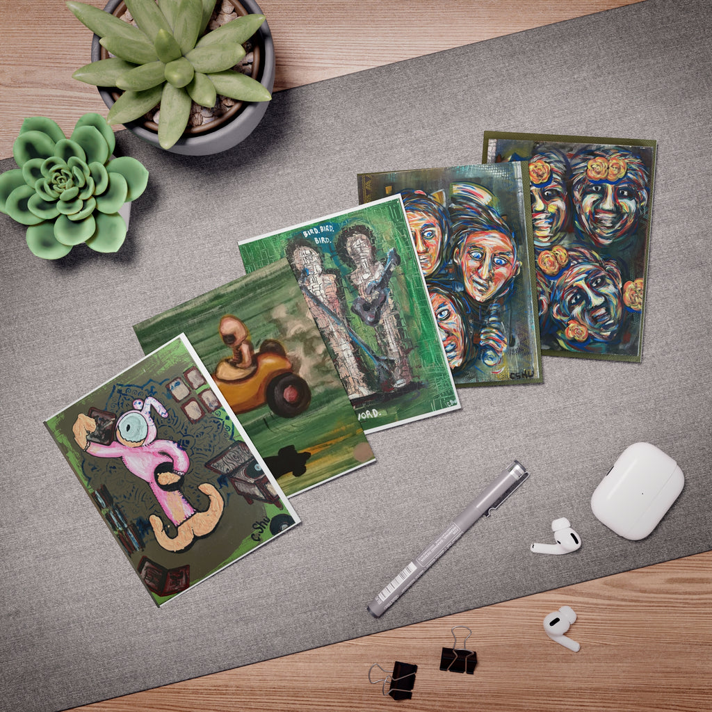 Greeting Cards  5‑Pack CSHU Art Bundle 1 (Multi‑Design)