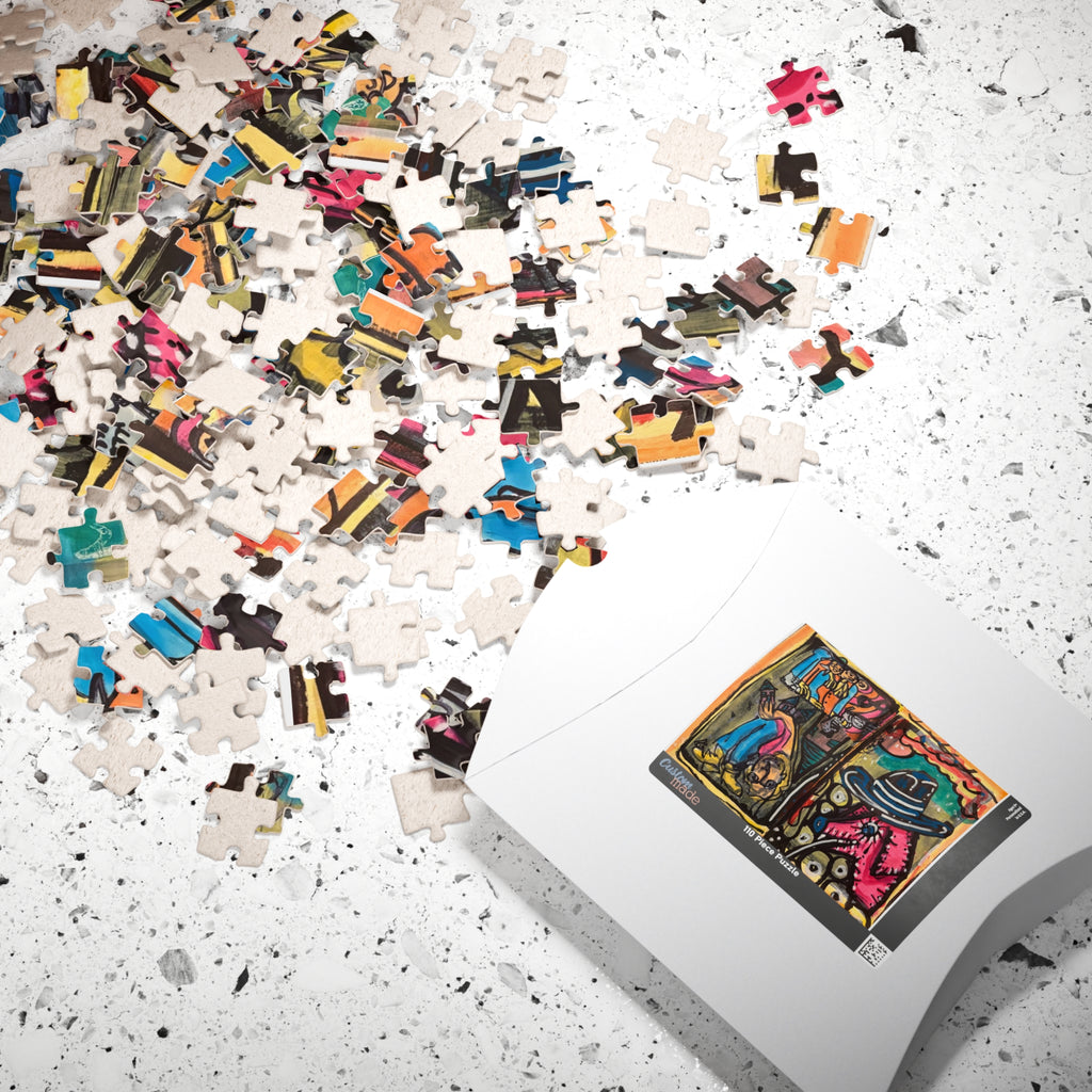 Jigsaw Puzzle  (110pcs) Hatdawg by CSHU