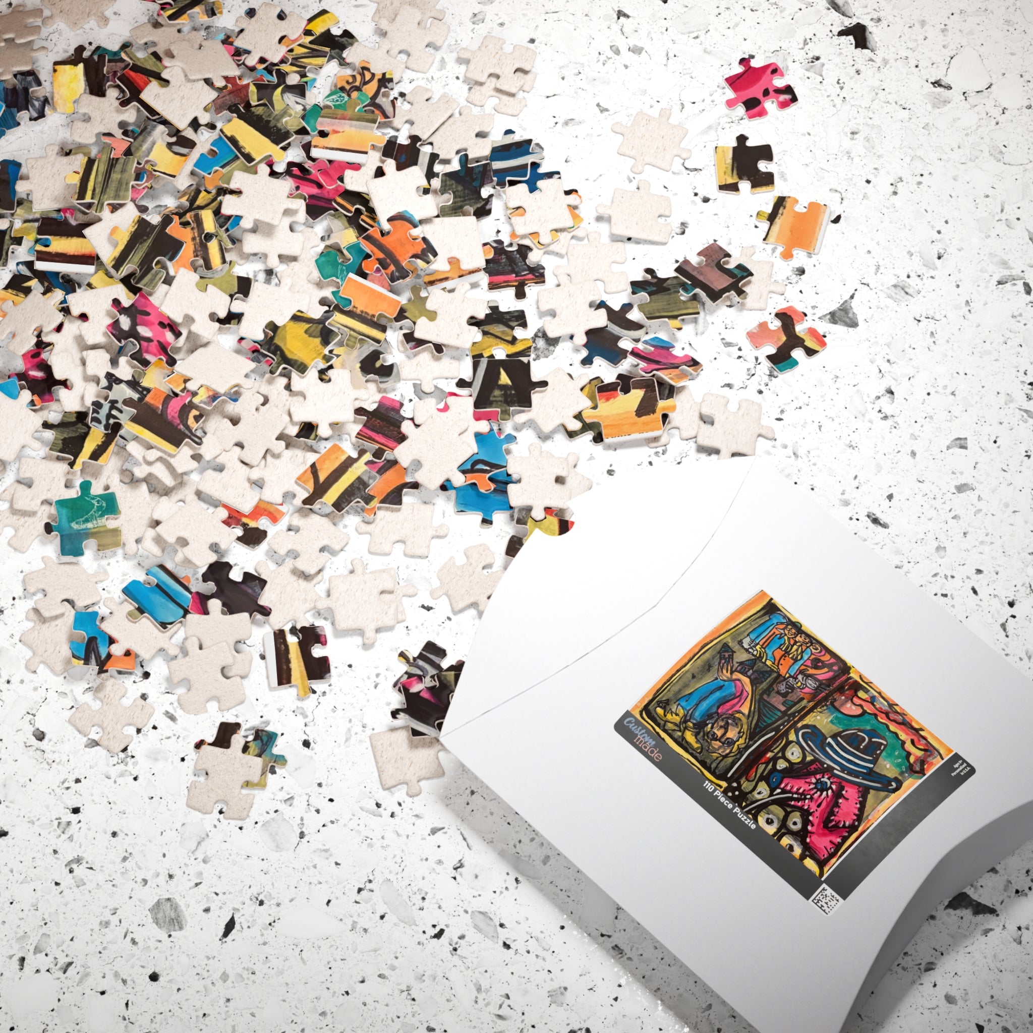 Jigsaw Puzzle  (110pcs) Hatdawg by CSHU