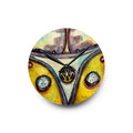 Acrylic Wall Clock 8” round CSHU BUS Design