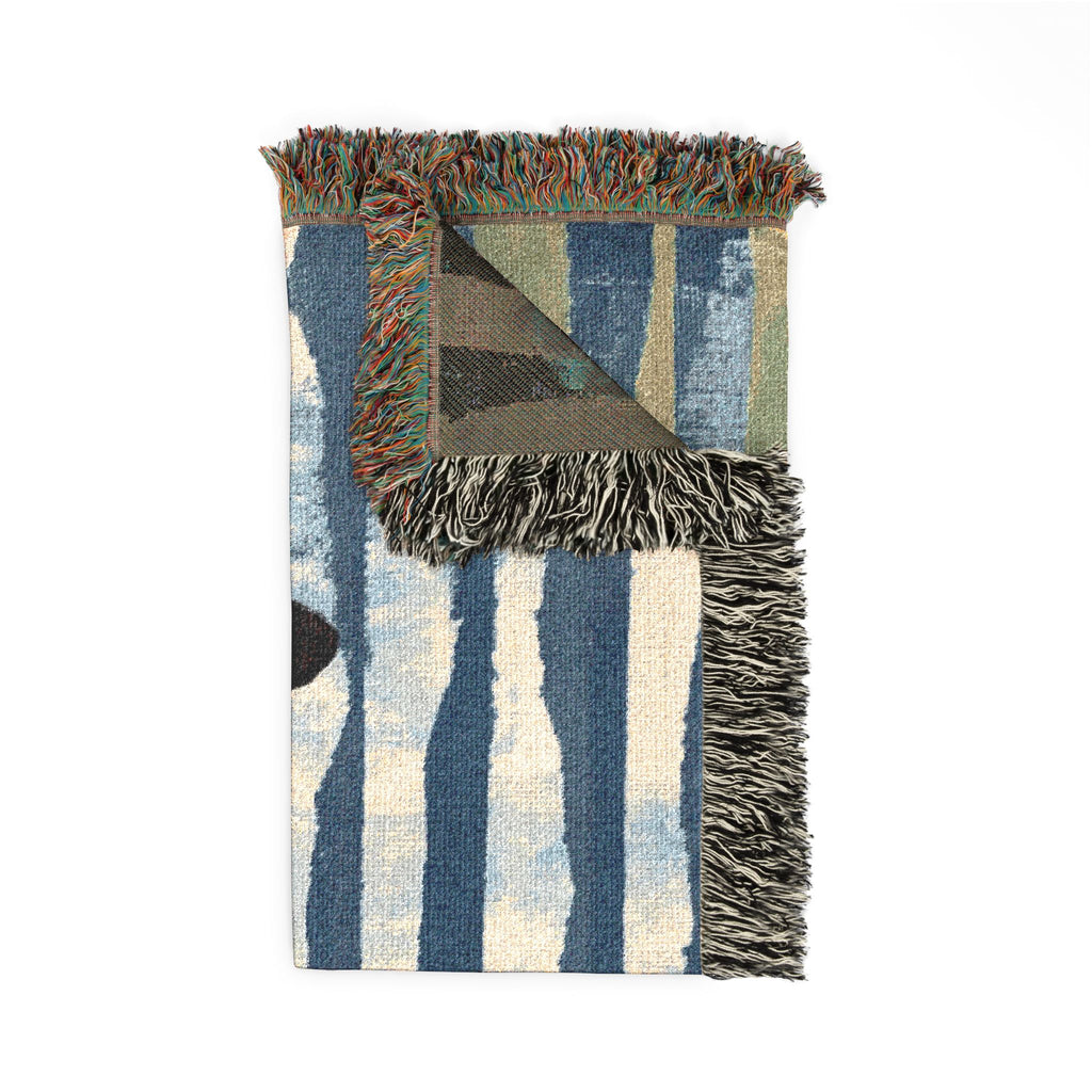 Throw Blanket Woven Cycle Stop by CSHU