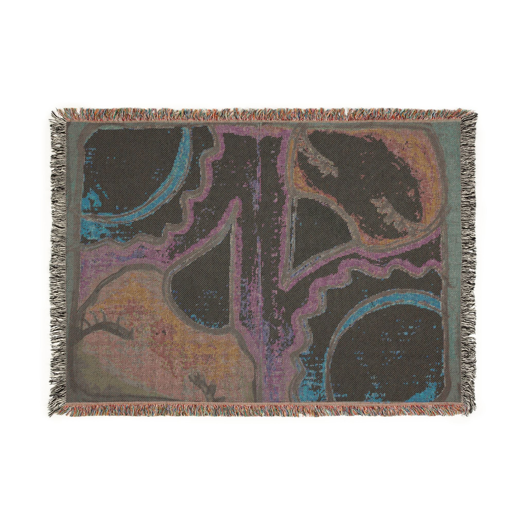 Tapestry blanket, throw- Sunbirds by CSHU