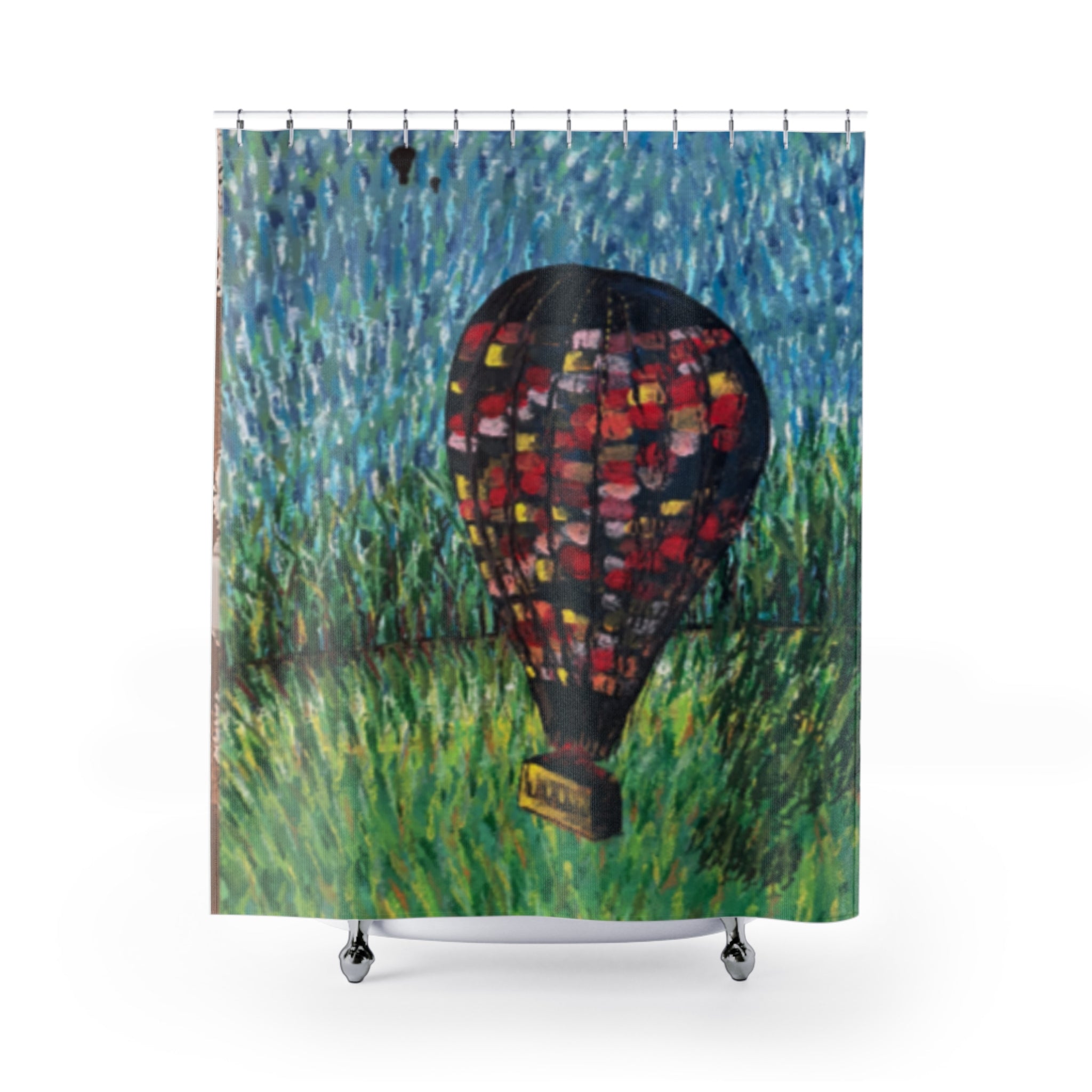 Hot Air by CSHU Shower Curtain — Bathroom Decor