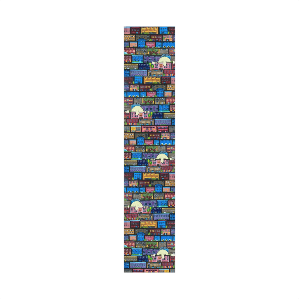 CSHU “ON THE TOWN” Gift Wrap Paper — Cozy House Street Design