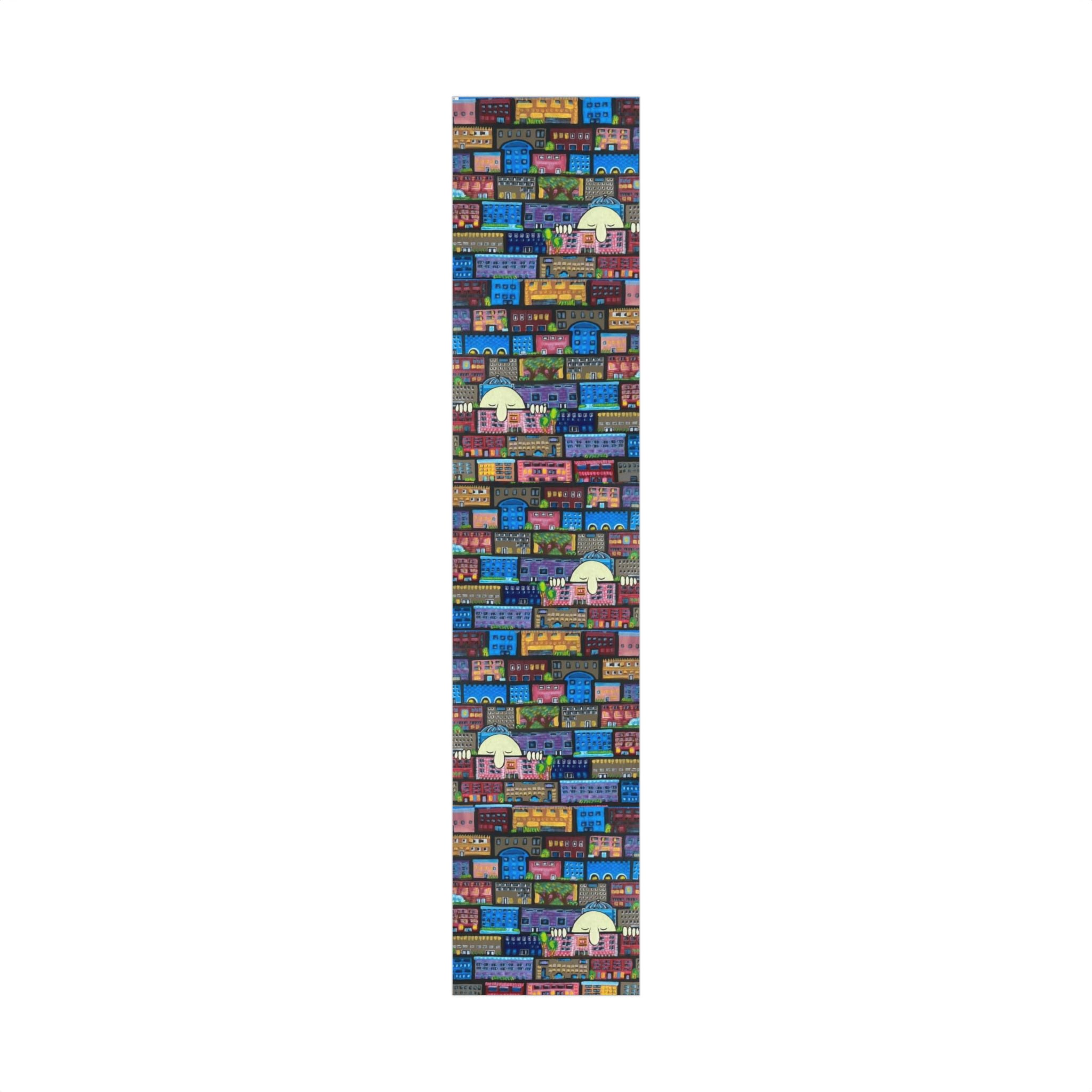 CSHU “ON THE TOWN” Gift Wrap Paper — Cozy House Street Design