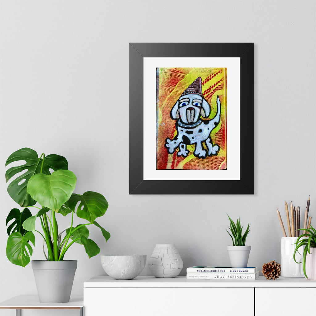 Framed Poster — CSHU Fire Dogs #2 “animal house” series