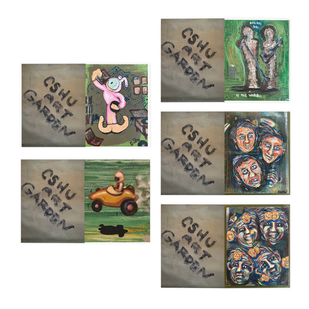 Greeting Cards  5‑Pack CSHU Art Bundle 1 (Multi‑Design)