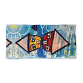 Beach Towel – “at home on the beach” by CSHU