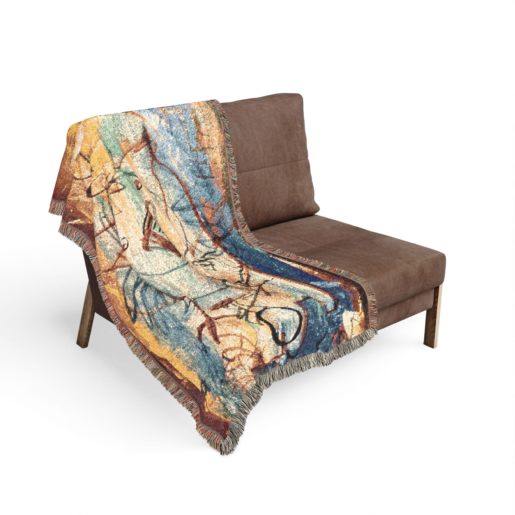 Woven Blanket Tapestry Clucker by CSHU