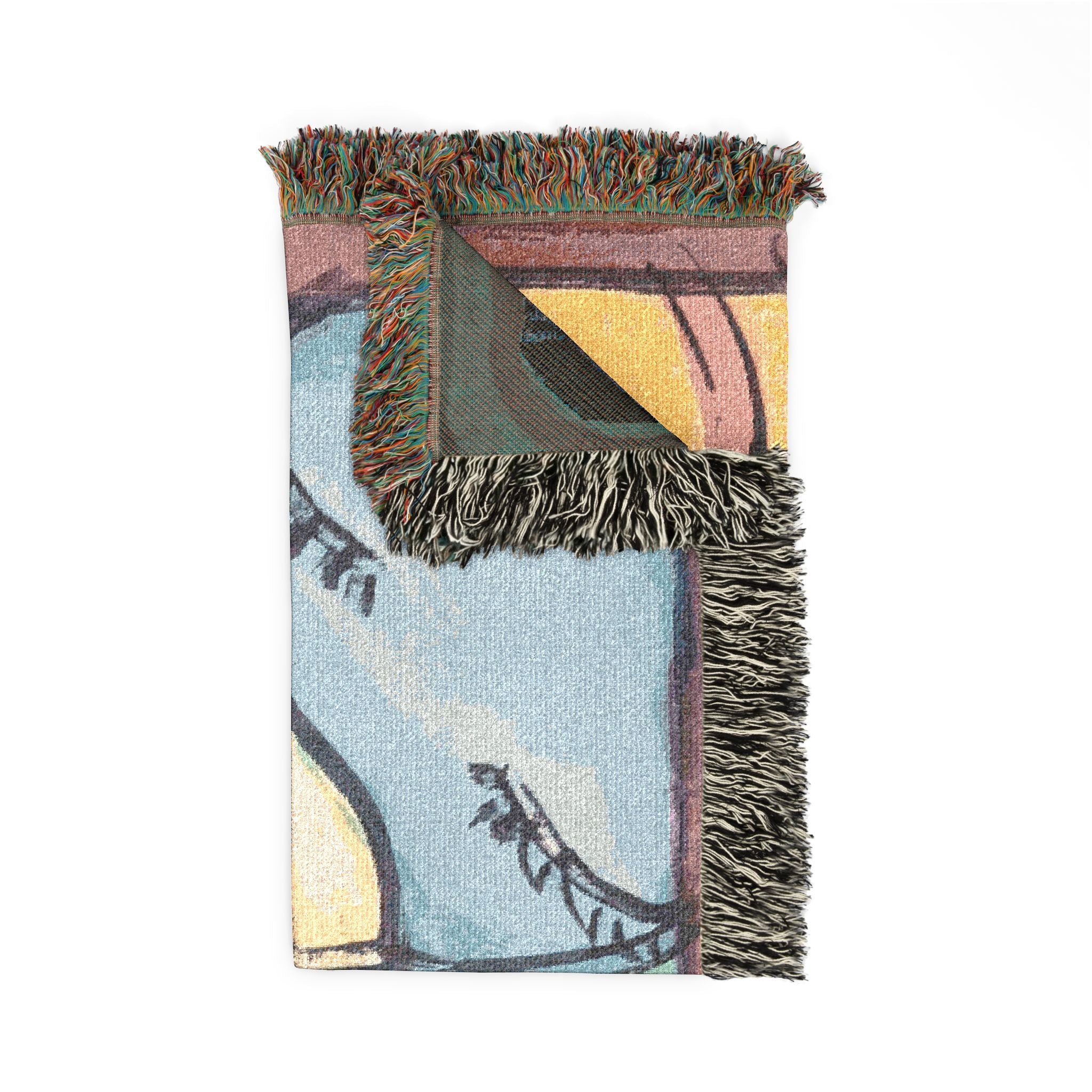 Tapestry blanket, throw- Sunbirds by CSHU