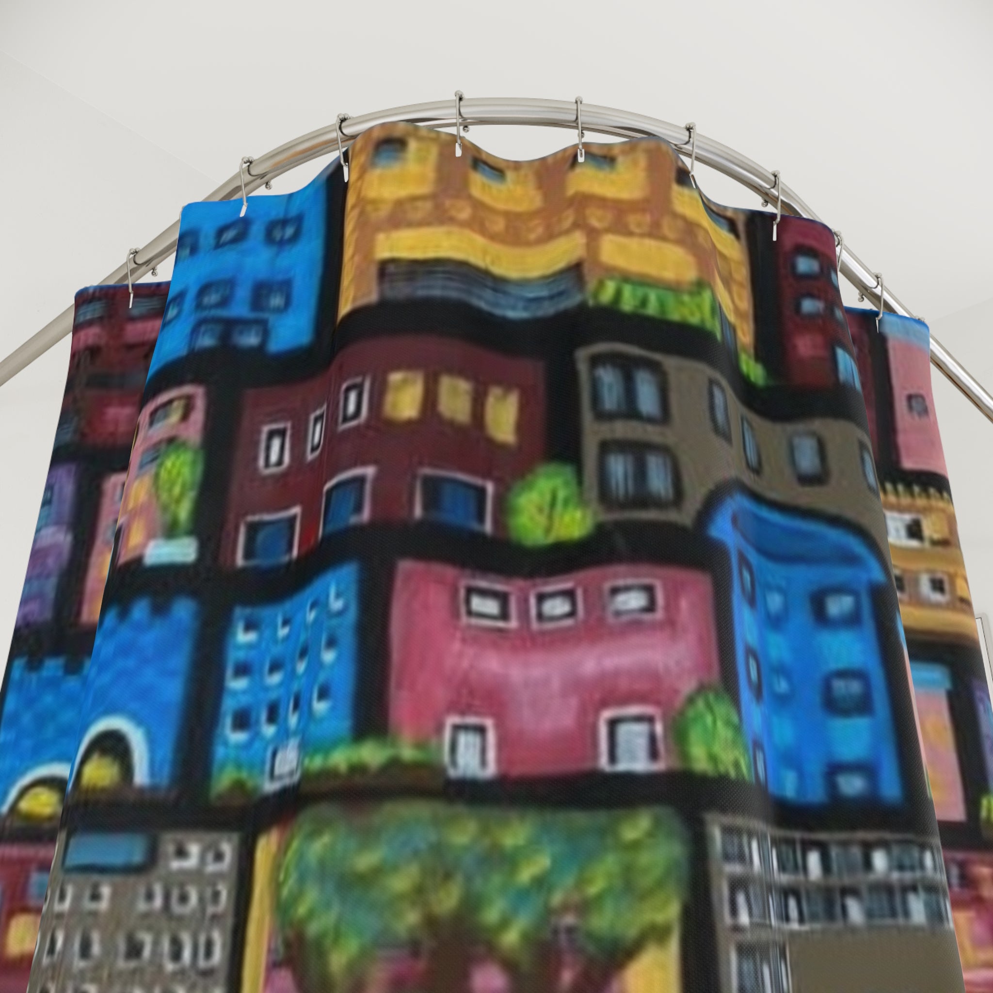 Shower Curtain — On the Town by CSHU