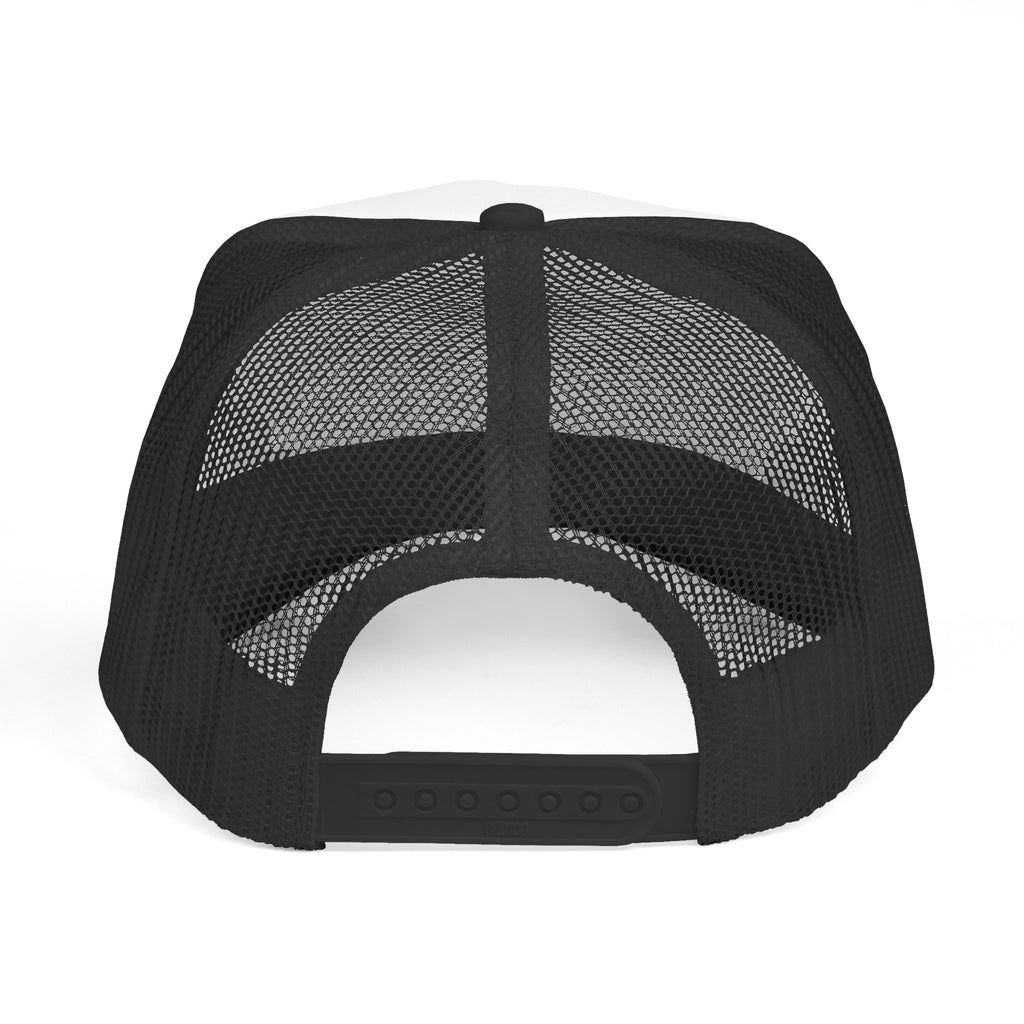 Trucker Cap Mesh Hat Bird Fence Mural by CSHU