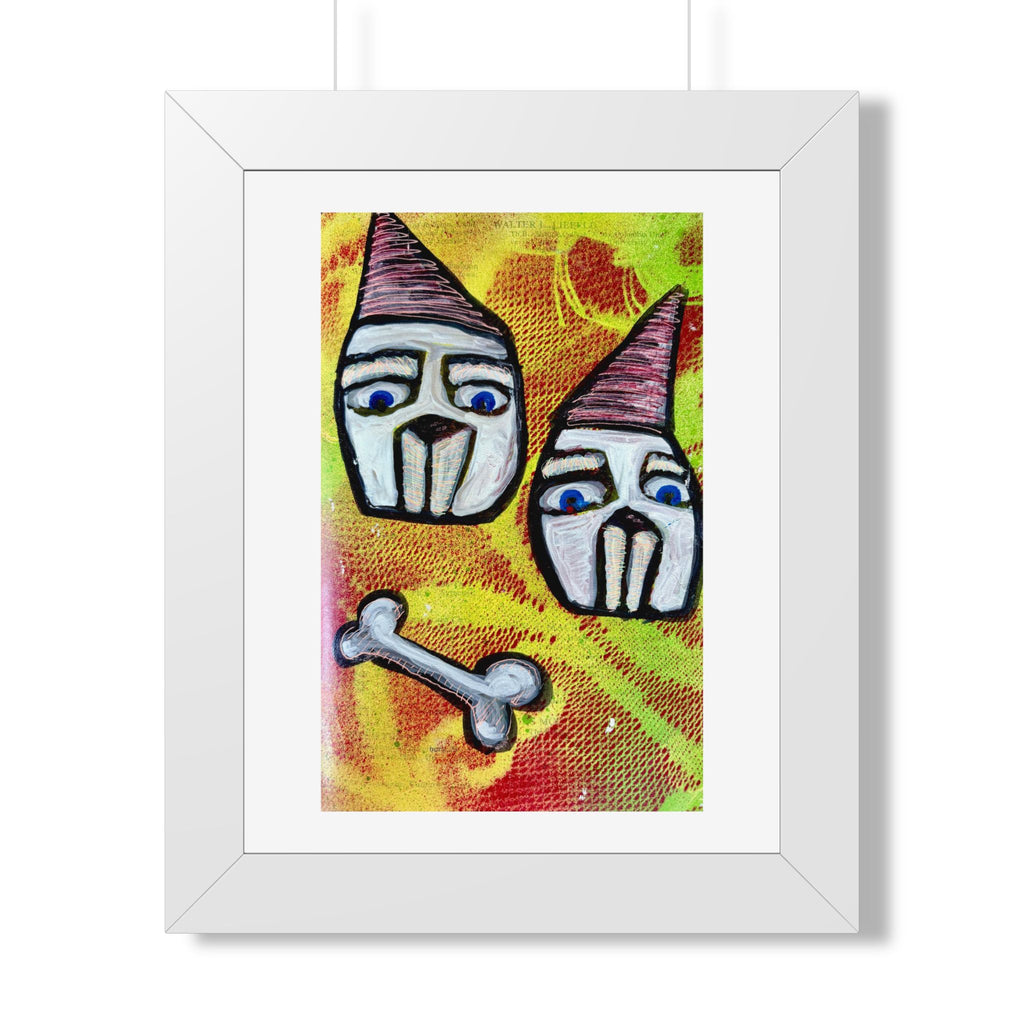 Framed Poster — CSHU Fire Dogs #1 from “animal house” series