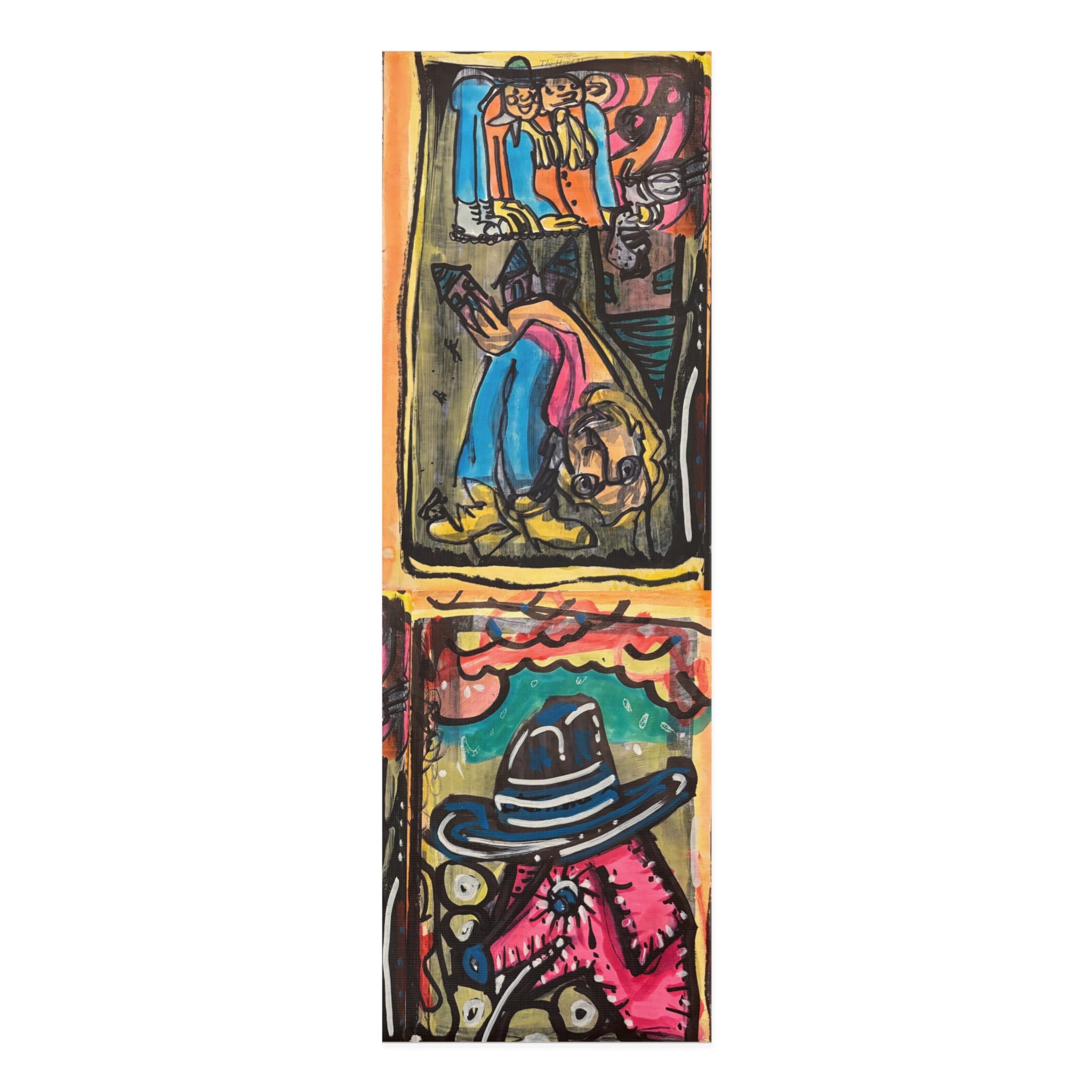 Foam Yoga Mat Hatdawg by CSHU
