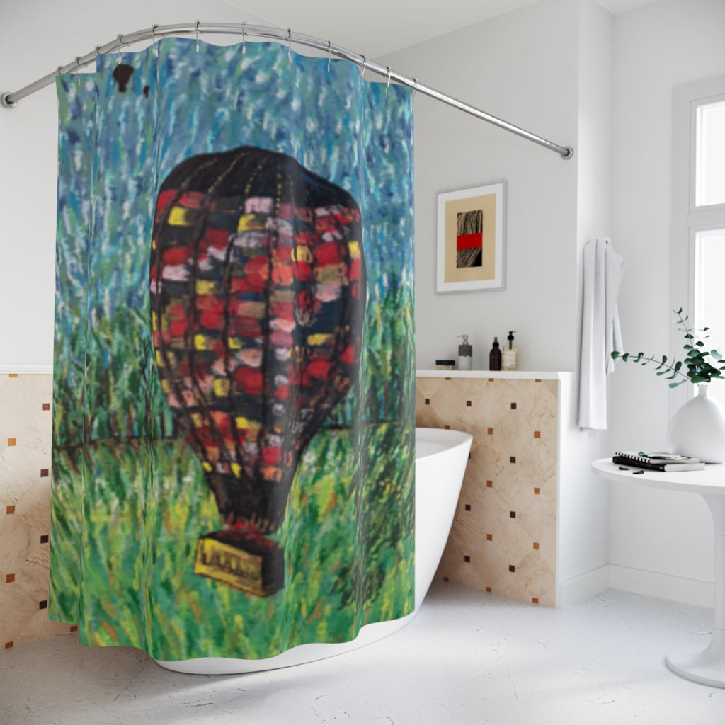 Hot Air by CSHU Shower Curtain — Bathroom Decor