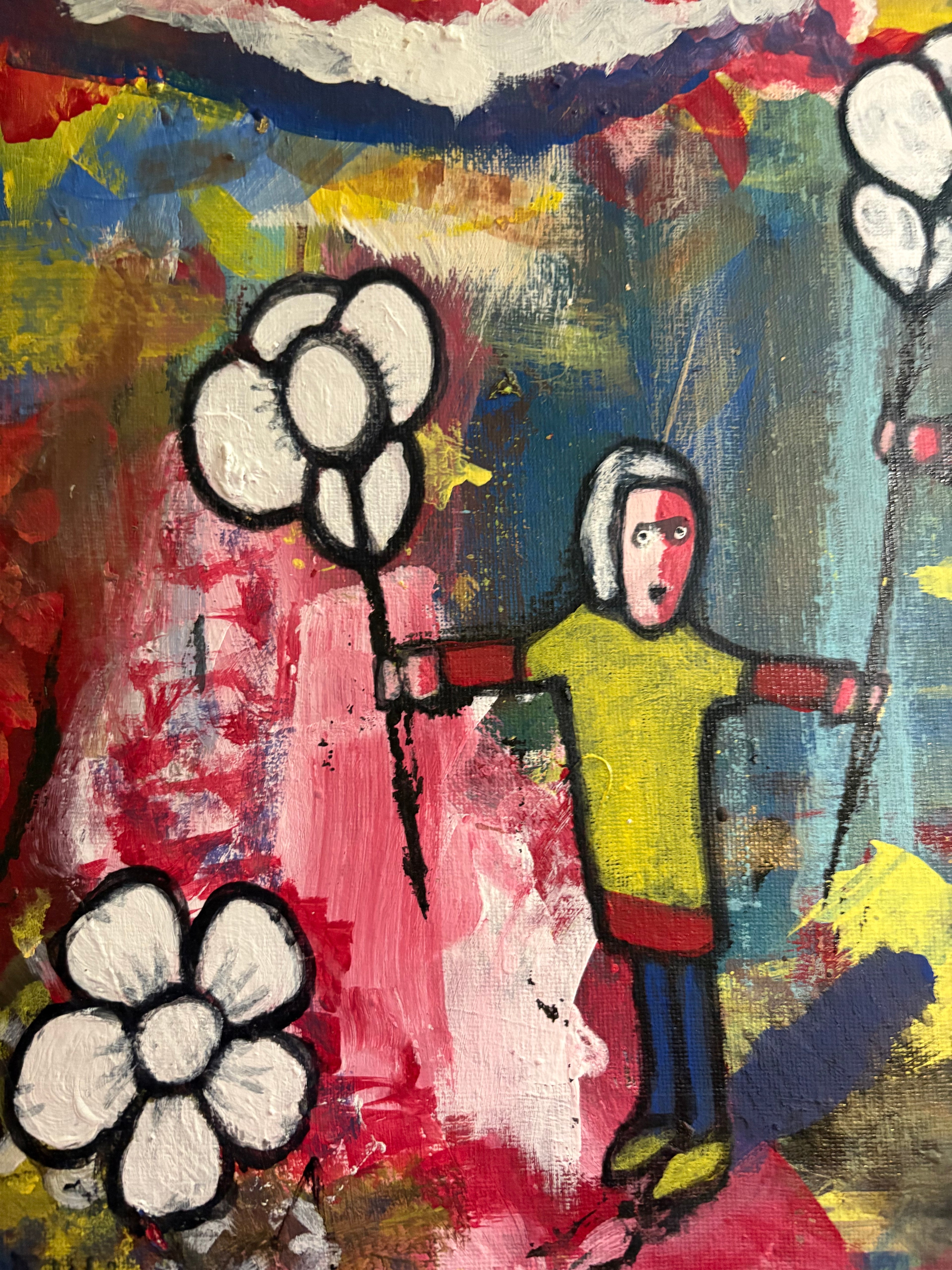 Growing Growing Gone Original painting by CSHU