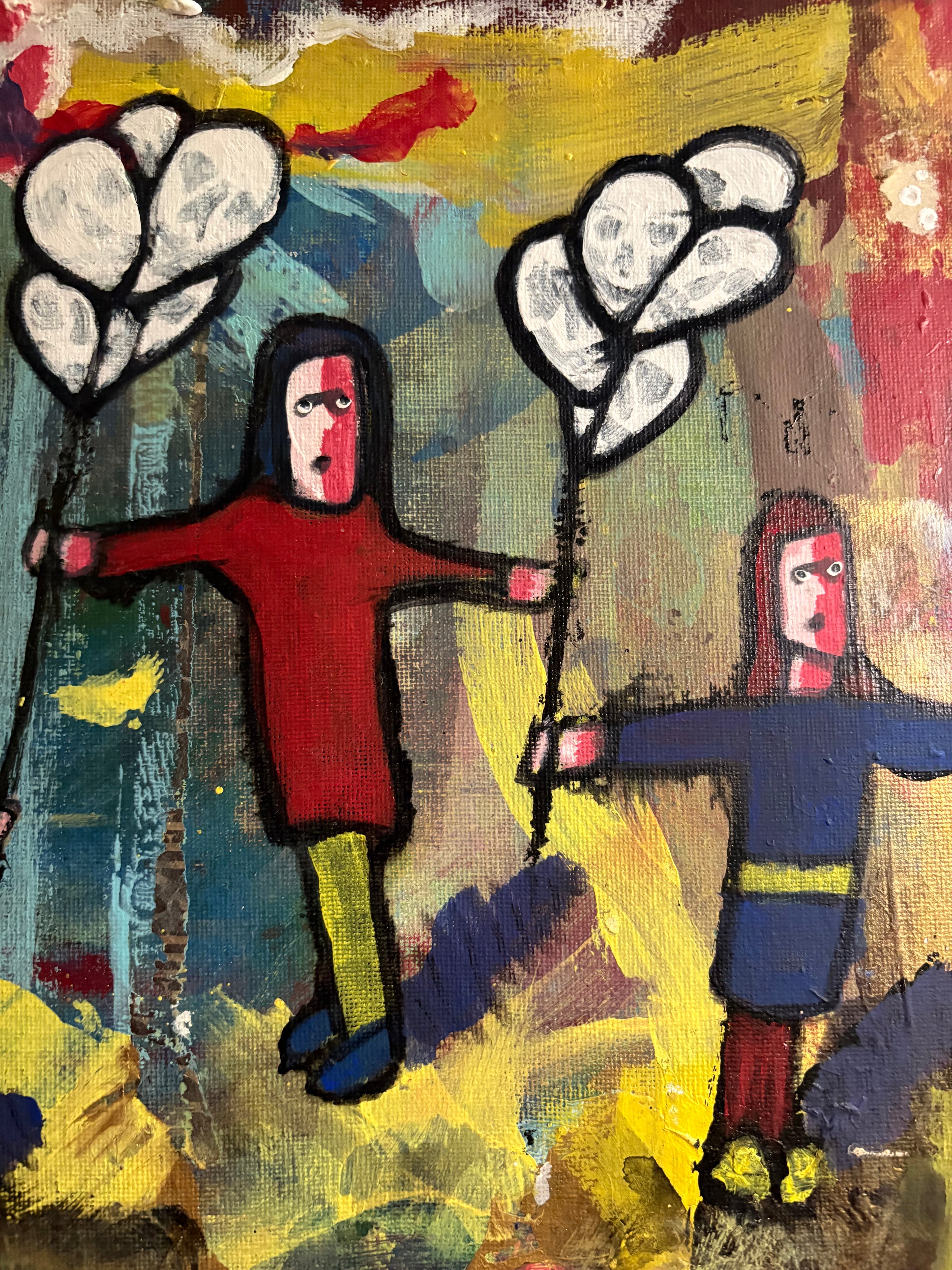 Growing Growing Gone Original painting by CSHU