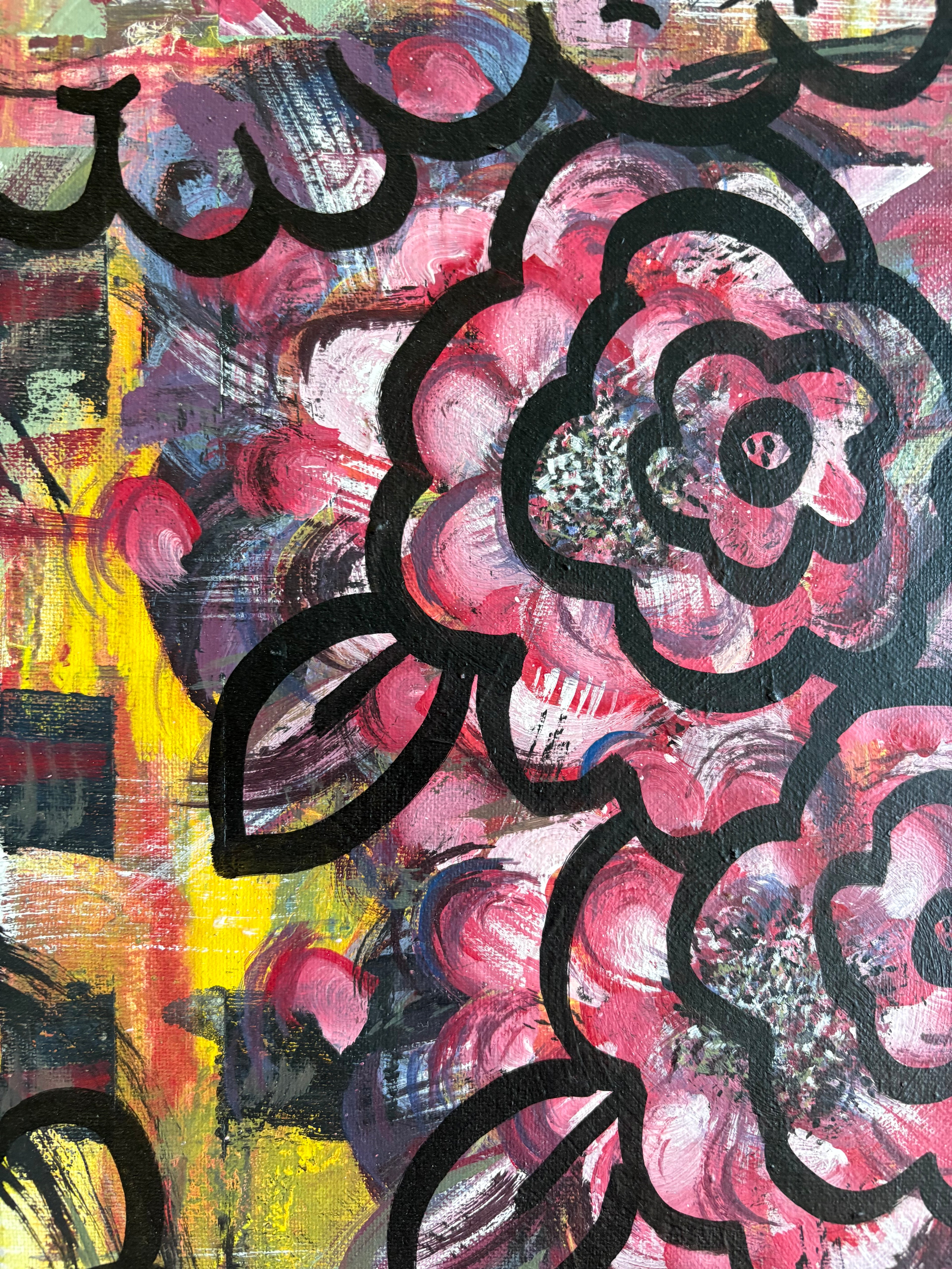 Urban drift  Original painting by CSHU