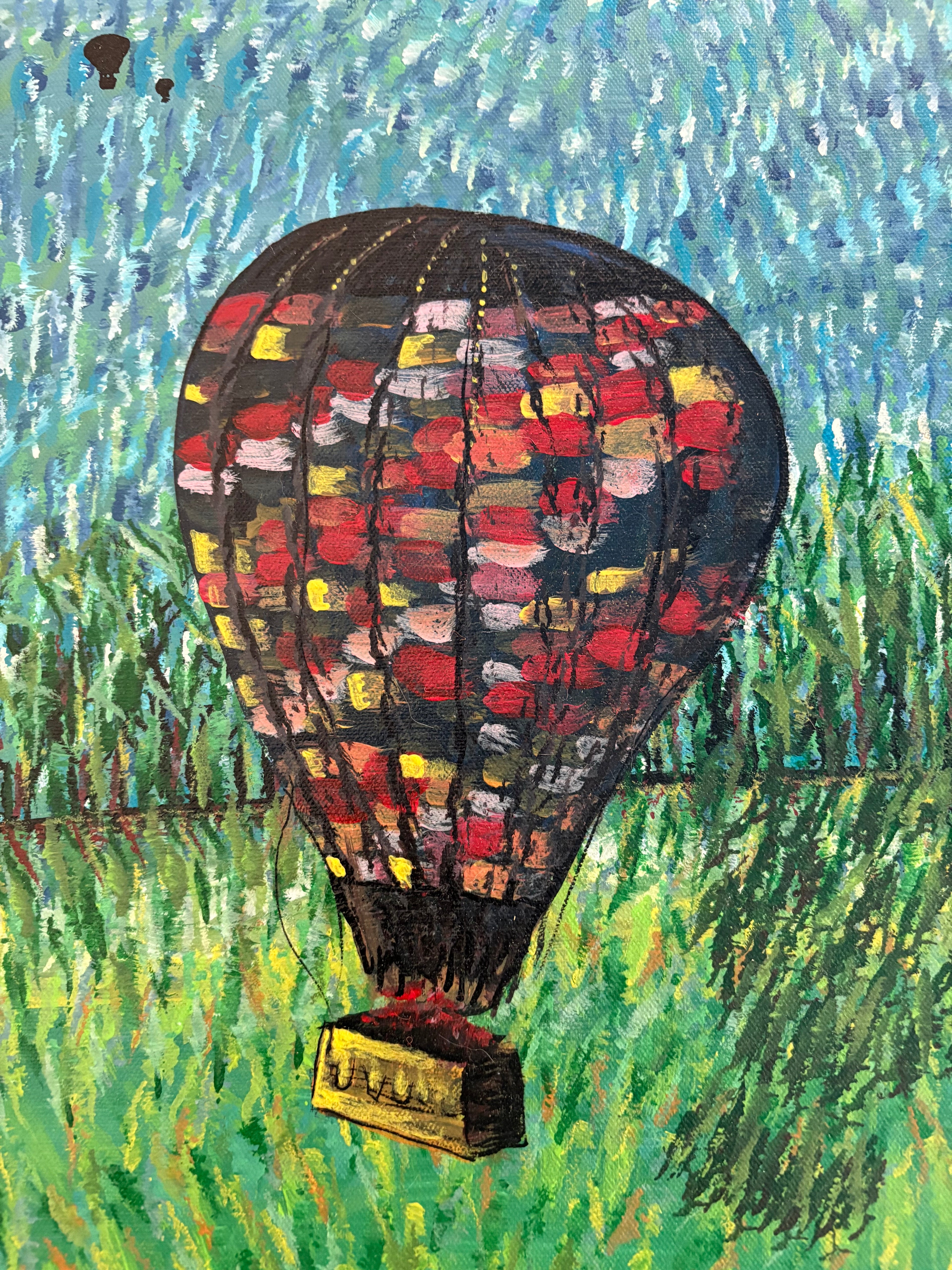 Hot Air original painting by CSHU