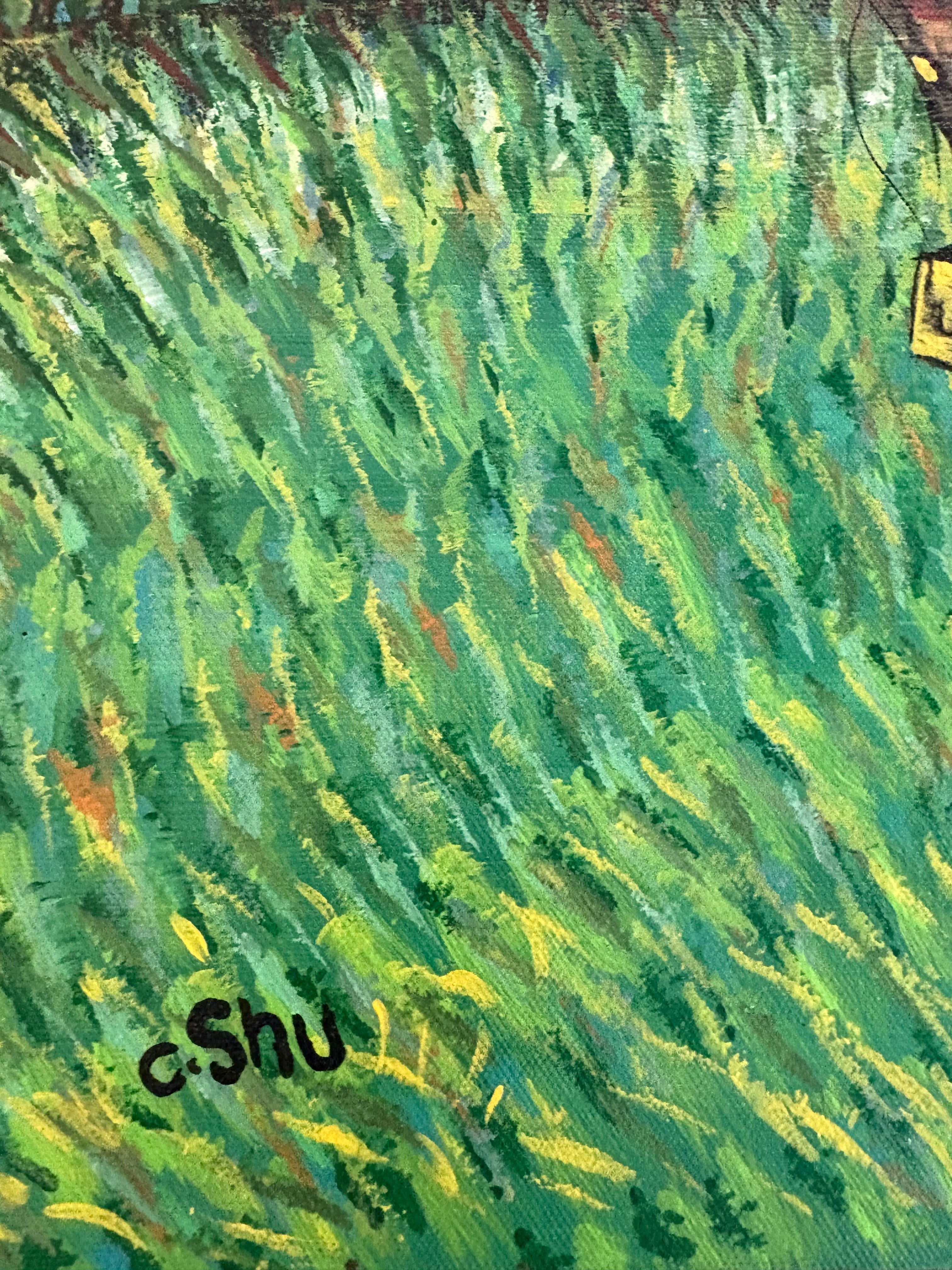 Hot Air original painting by CSHU