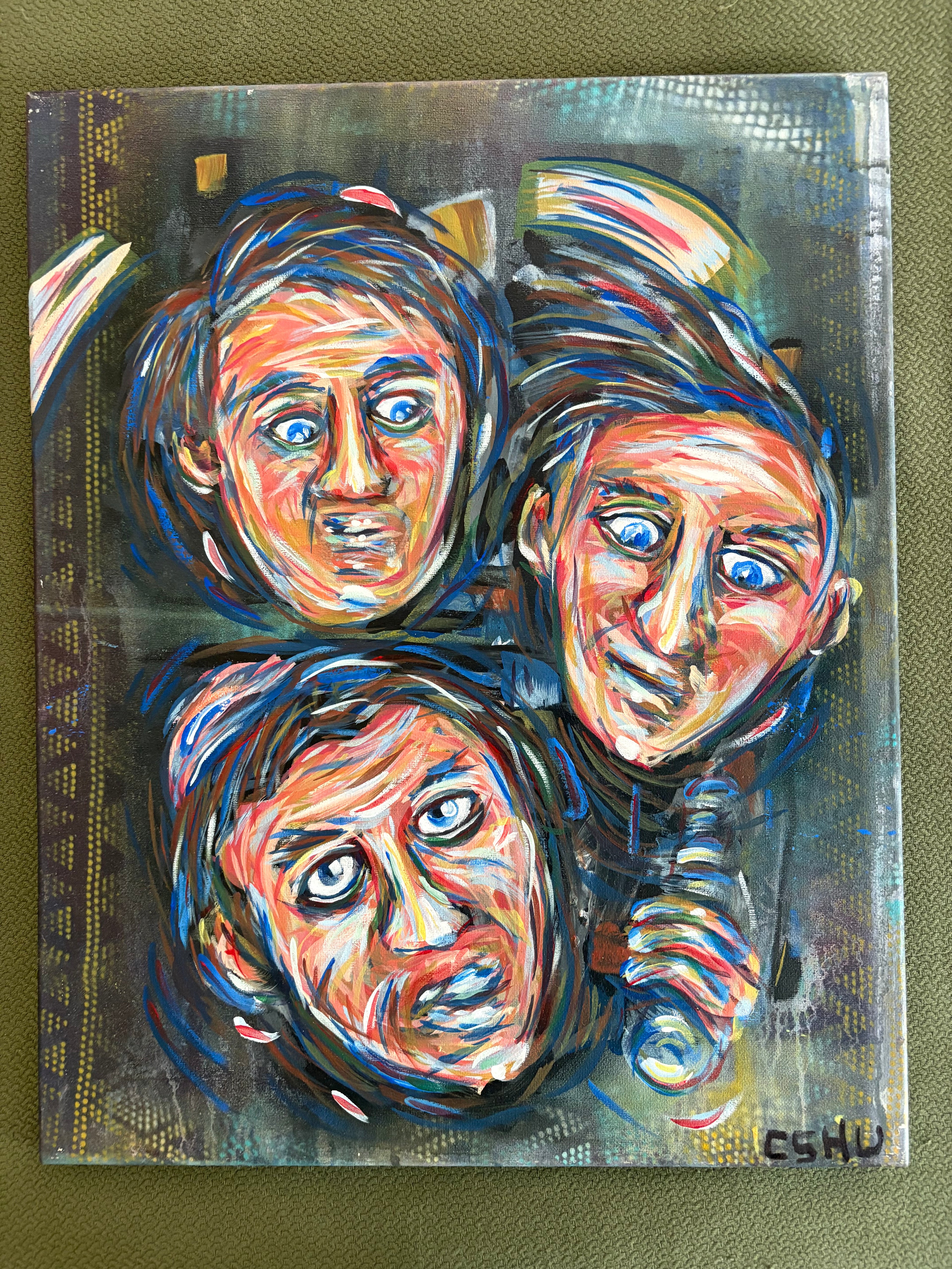 After Party original painting by CSHU