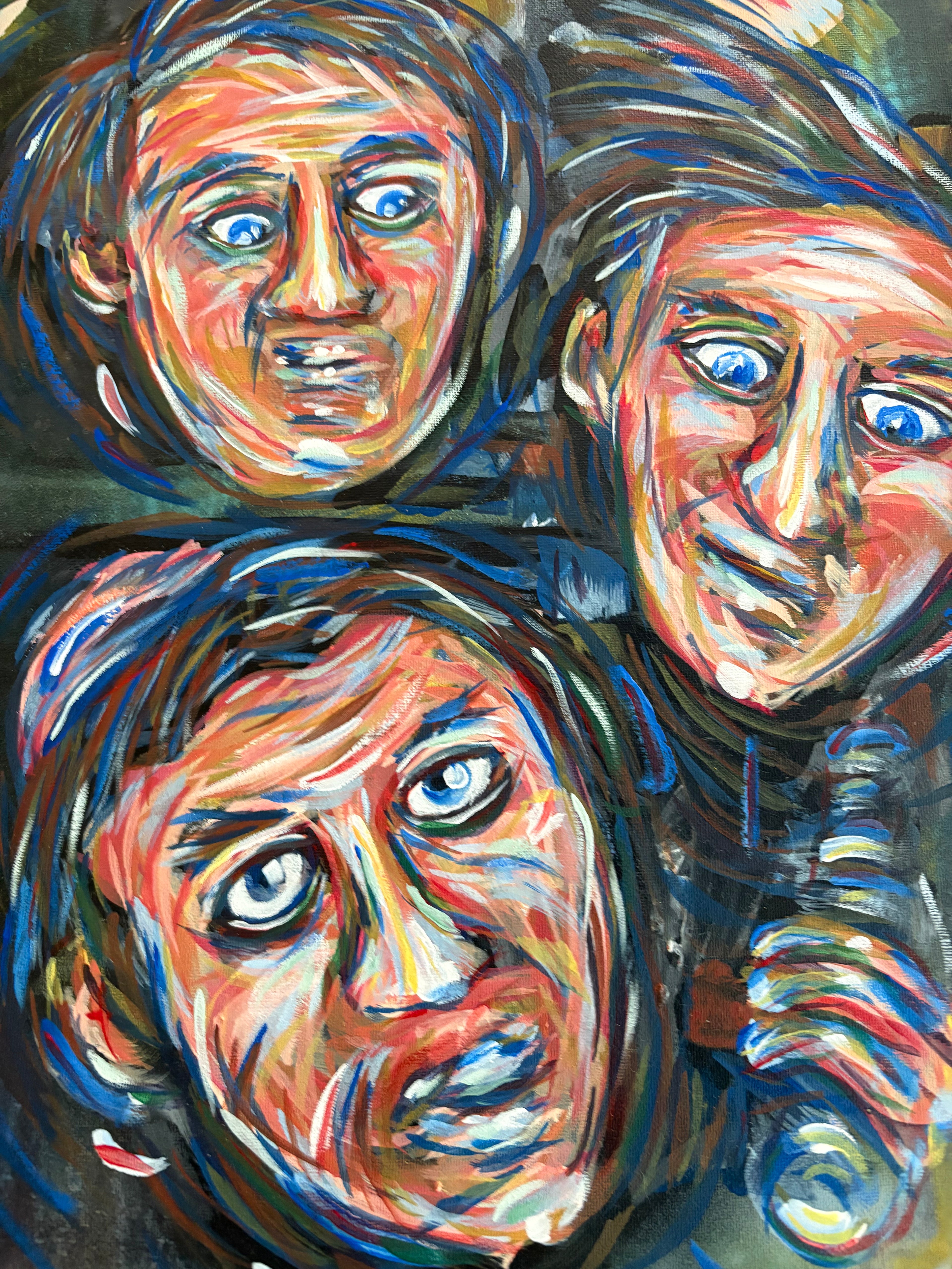 After Party original painting by CSHU