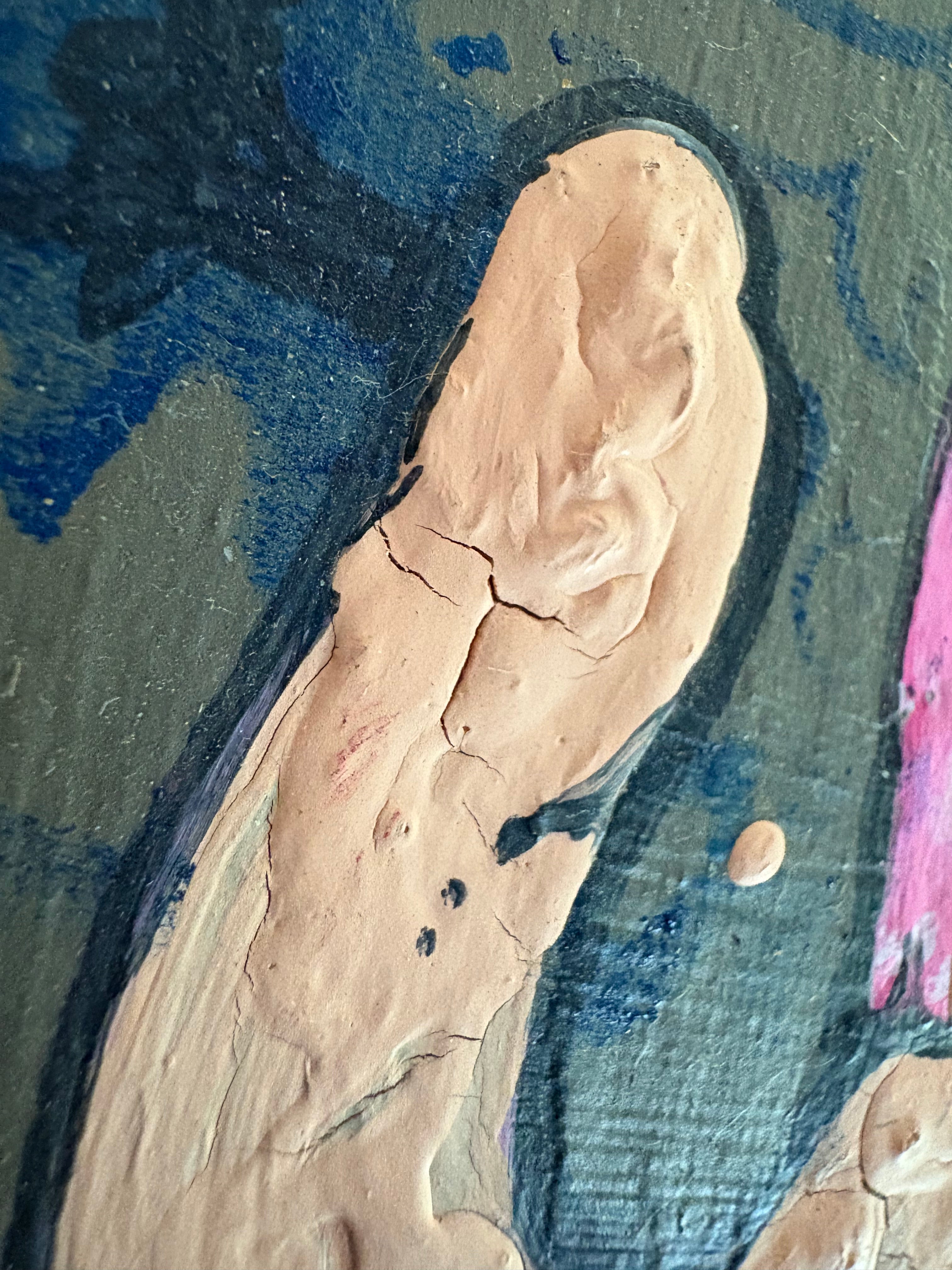 Mutant Music original painting by CSHU