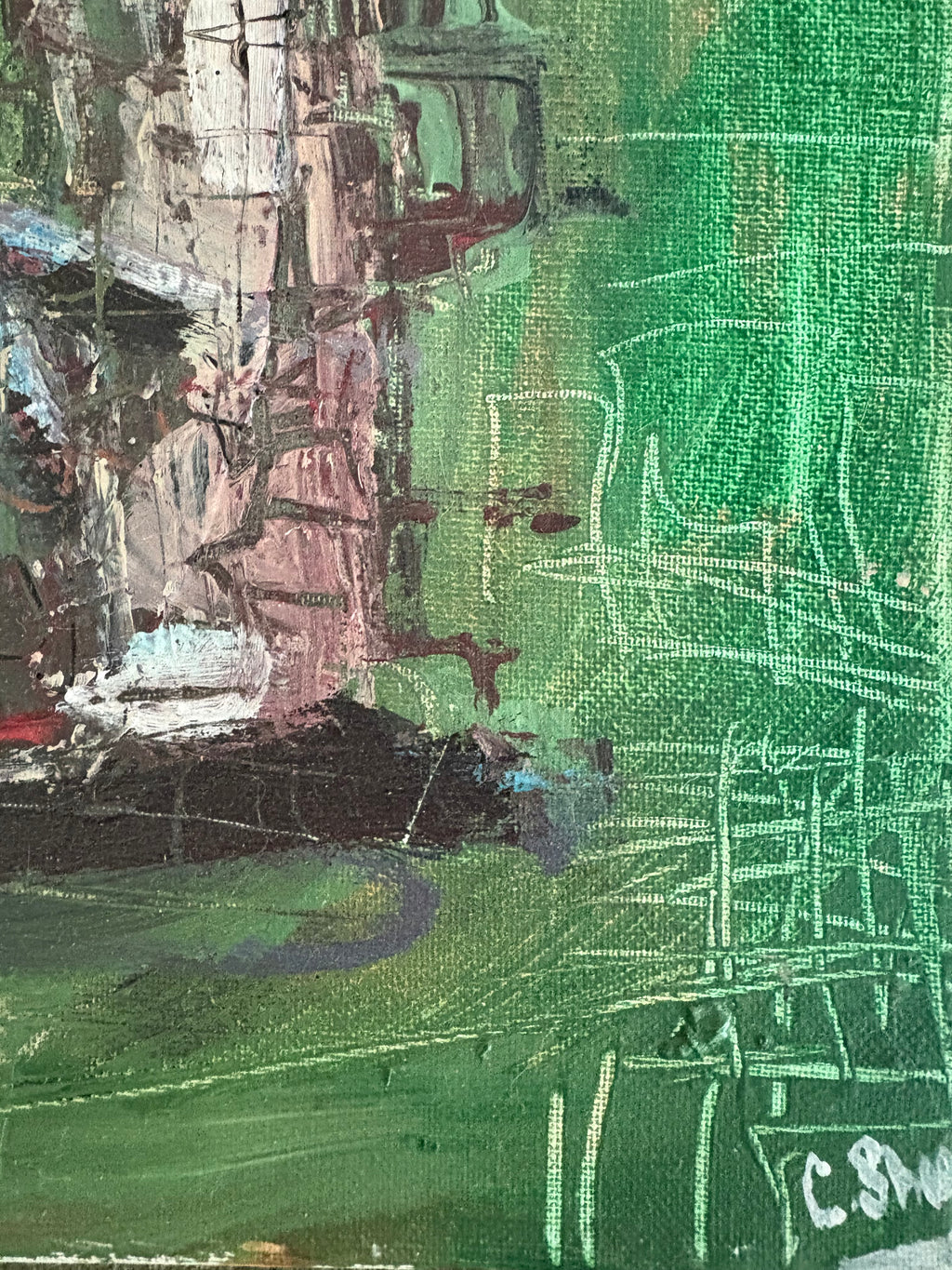 Bird Word by CSHU original painting